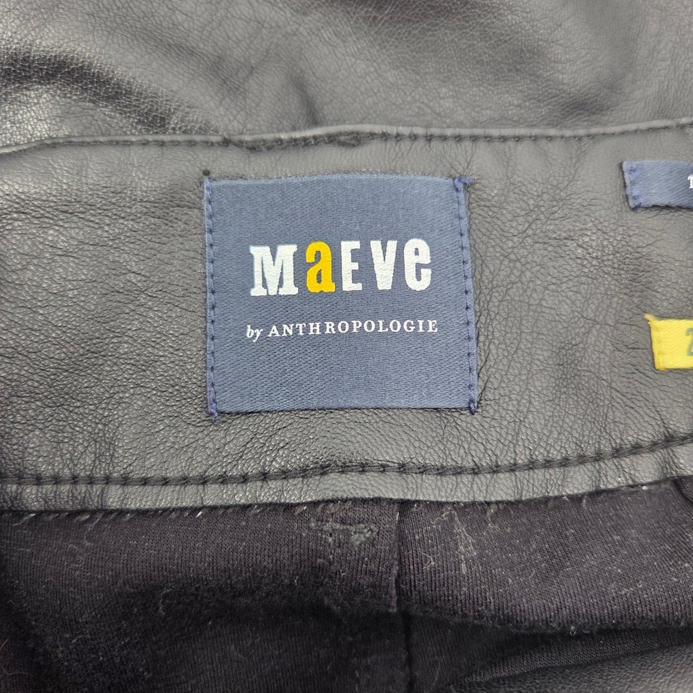 Maeve Black Wide-Leg Pants - Picture 3 of 9